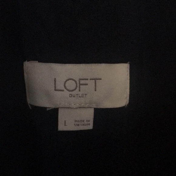 Loft knee length dress size large - Picture 5 of 9